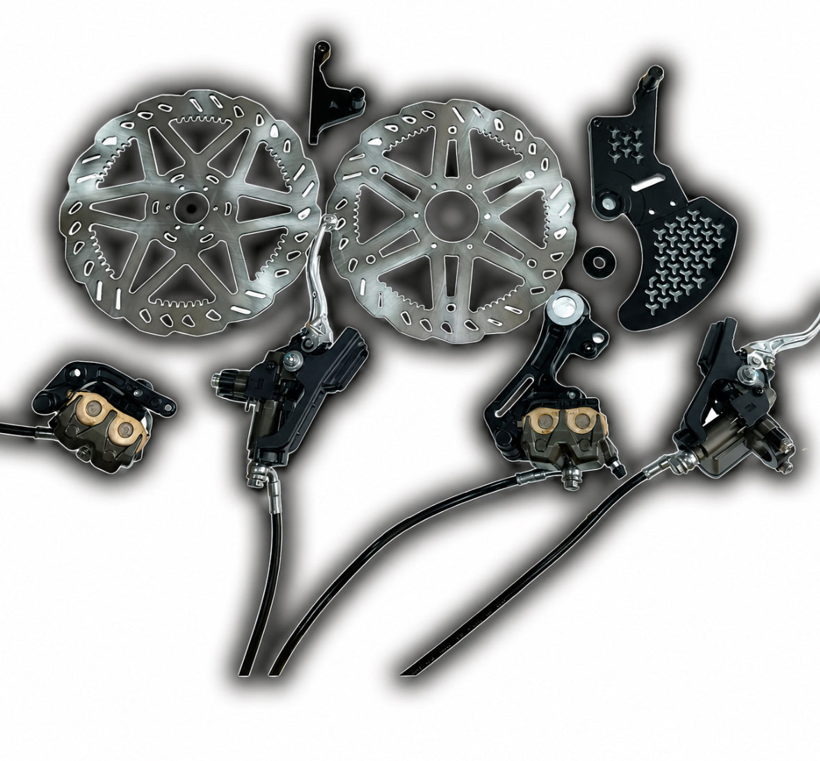 Front and rear Ultra bee Brake kit for surron LBX